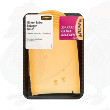 Sliced Milner Cheese Extra Matured 30+ | 200 grams in slices