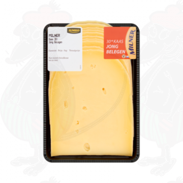 Sliced Milner Cheese Semi-Matured 30+ | 200 grams in slices