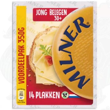 Sliced Milner Cheese Semi-matured 30+ | 250 grams in slices