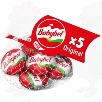 Mini Babybel Mild 45+ Cheese Snack – 5 x 20 g