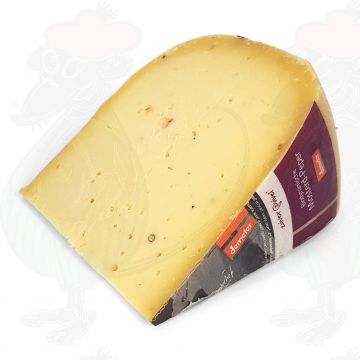 Mustard pepper Gouda Organic Biodynamic cheese - Demeter
