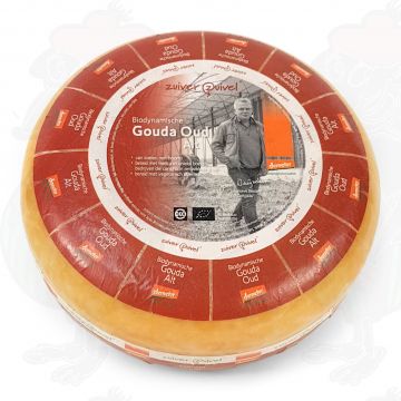 Old Gouda Organic Biodynamic cheese - Demeter | Entire cheese 5 kilo / 11 lbs
