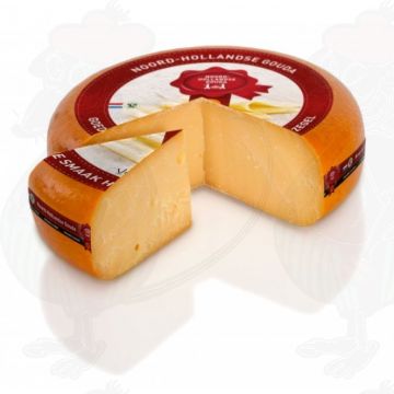 Very old North Holland Gouda cheese with the Red Seal