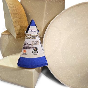 Parmigiano Reggiano D.O.P. - 22 months | Premium Qualität | 1,75 kg / 3,9 lbs - WEDGE 1/16