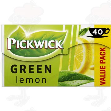Pickwick Lemon Green Tea Bulk Pack 40 Pieces
