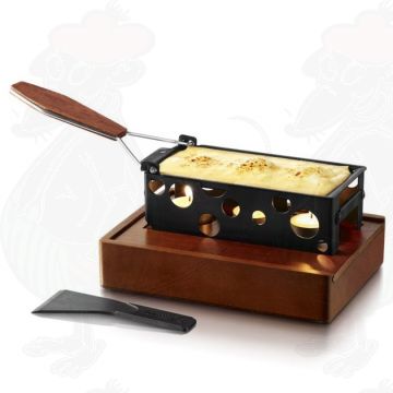 Set d'Assiettes à Raclette 4 Personnes - 30x25 Planche Raclette