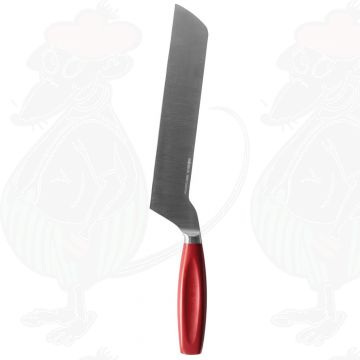 Professional Cheese Knife Semi-Hard - Red 210 mm