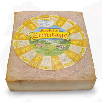 Raclette Cheese with 3 Peppers | Entire cheese 6 kg - 13 lbs