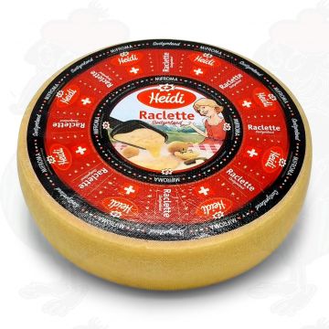 Raclette Suisse Heidi - Swiss cheese | Entire cheese 6 kg - 13 lbs