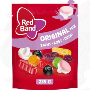 Red Band Original Mix Zacht Zoet Drop 235 g