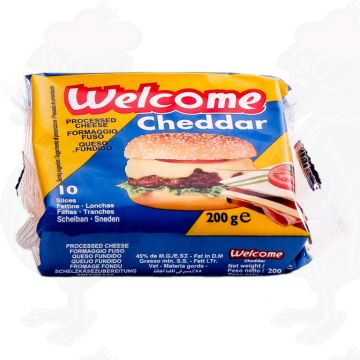 Welcome Cheddar 10 Slices 200g