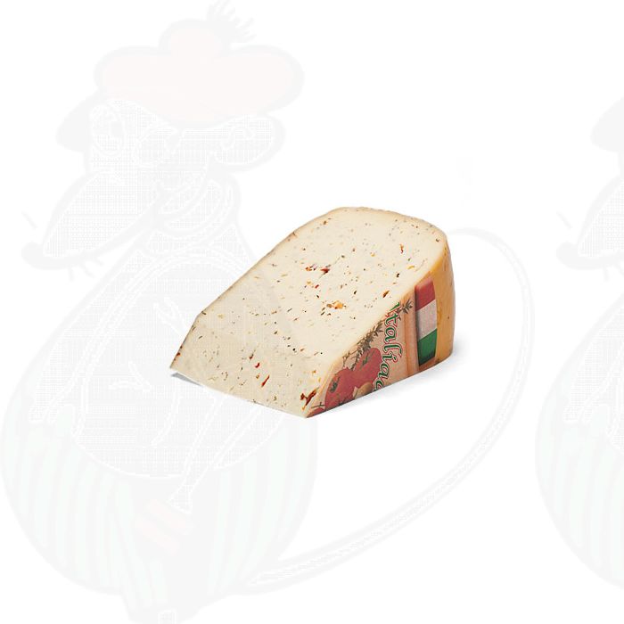 Tomato / Olive Herb Gouda Cheese | Premium Quality | 1 kilo / 2.2 lbs main product photo