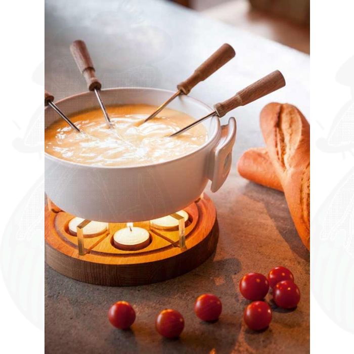 Tea light fondue set on sale