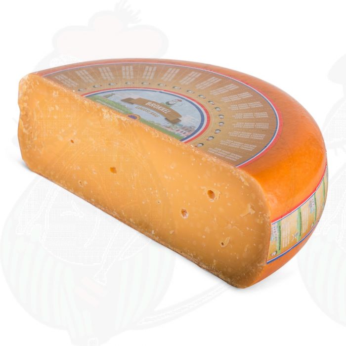 Crumbly Cheese - Gouda | Premium Quality | Half a cheese 5 kilo / 11 lbs main product photo