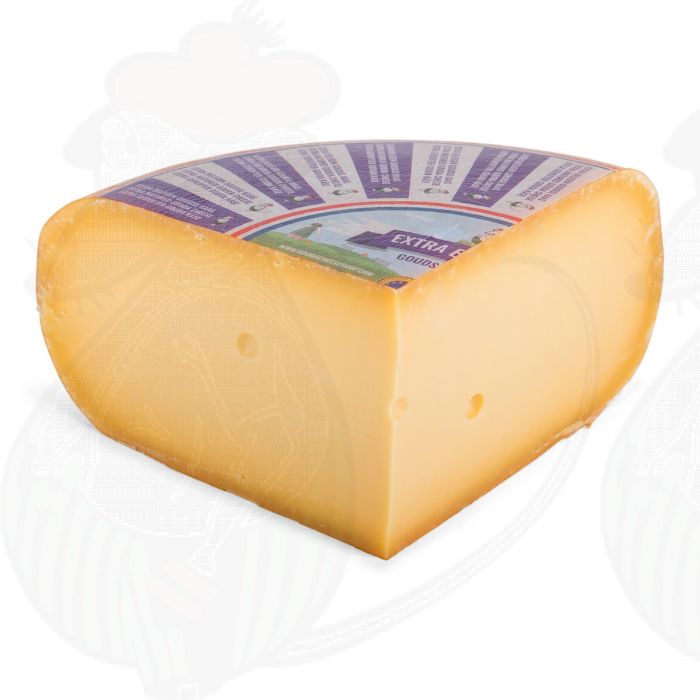 Fully-Matured Gouda Cheese | Premium Quality | Quarter of a cheese 2,5 kilo / 5.5 lbs main product photo