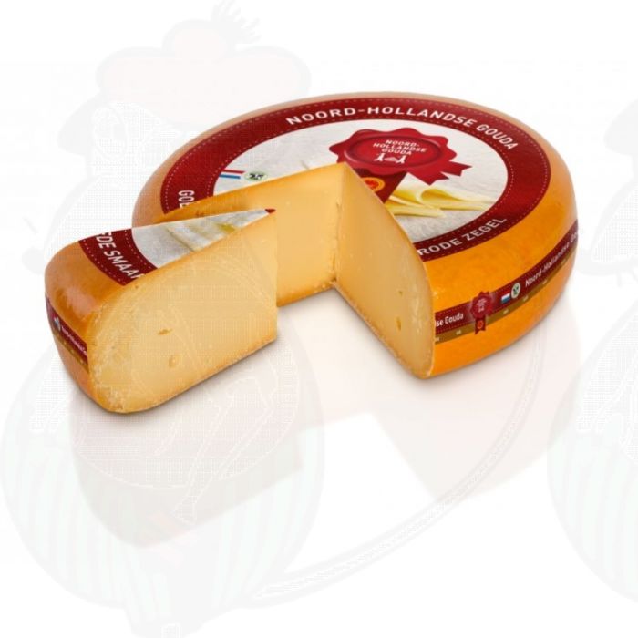 Old North Holland Gouda cheese with the Red Seal main product photo