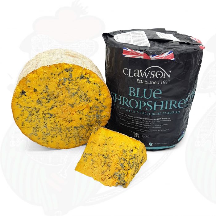 Shropshire Blue | Premium Quality | Entire cheese 8 kilo / 17.6 lbs main product photo
