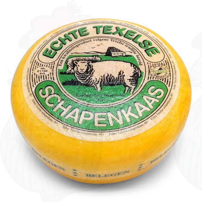 Texel Sheep Cheese Matured | Entire cheese 9 kilo / 20 lbs main product photo