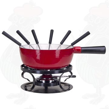 Cheese Fondue Set Big Red