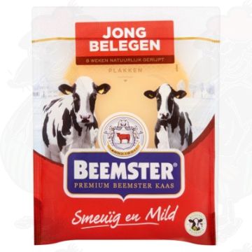 Sliced cheese Beemster Semi-Matured Premium 48+ | 150 grams in slices