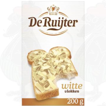De Ruijter White Chocolate Flakes