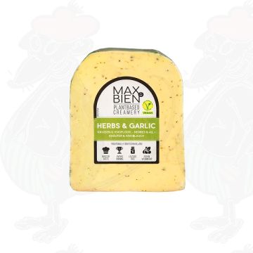 Vegan Herbs Garlic  Cheese  | Max Bien | 150 Grams - 0.33 lbs