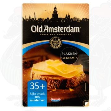 Sliced cheese Old Amsterdam 35+ | 100 grams in slices