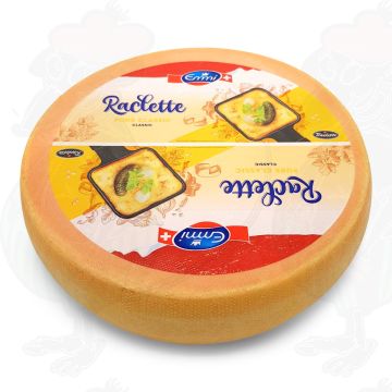 Raclette Suisse Swiss cheese | Entire cheese 6 kilos / 13 lbs