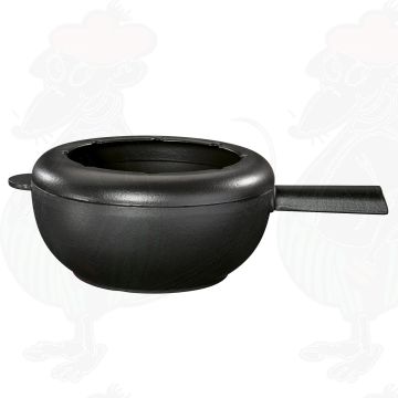 Spring Fondue Pot SAAS-FEE matte black 20 cm